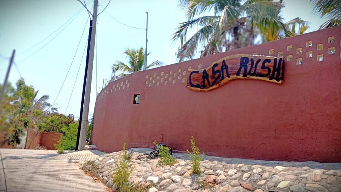 Hotel Casa Rush Puerto Ángel Exterior foto